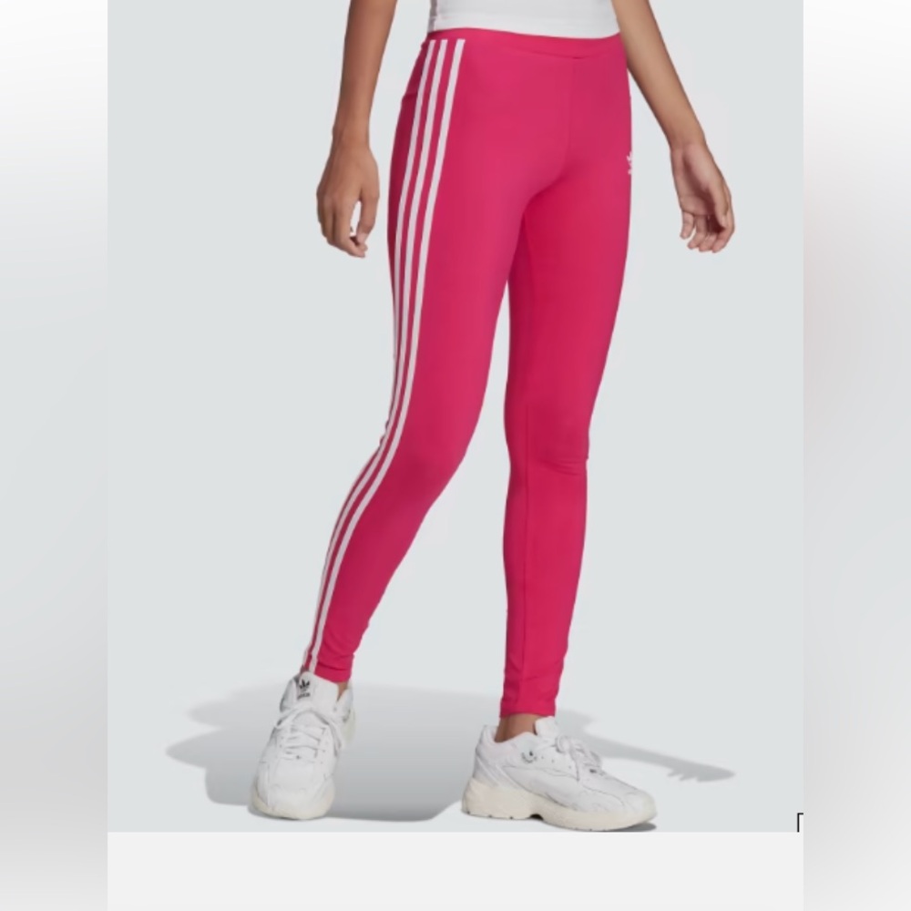 Size M 2 piece Pink Adidas Set